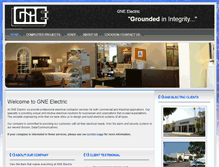 Tablet Screenshot of gneelectric.com